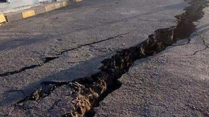 ilustrasi Gempa bumi magnitudo